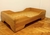 (JB) Cuna madera lenga terminada con tratamiento tinta y cera con tres posiciones y colchon / 140 × 80 × 85 - comprar online
