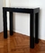 (JB) Mesa entrada madera laqueada negra / 80 × 30 × 73