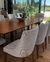 (MW) 12 sillas de Solsken tapizadas en lino gris / 50x50x90 - comprar online