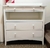 (JB) Comoda con cambiador madera laqueada / 96 × 46 × 102