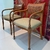 (TL) 2 sillones ingleses con esterilla / 53x43x46