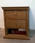 (JB) Mesa ratona, cajonera madera maciza álamo teñido / 1 × 1 × 41/61 × 63 × 75 - comprar online