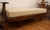 (JB) Camastro madera con colchoneta funda cuerina / 180 × 80 × 50