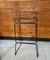 (JB) Banqueta alta negra / 39 × 35 × 75