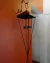 (ID) 4 fanales cono de hierro / 21 x 21 x 100