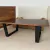 (TL) Mesa de pino brasil y hierro / 196x103x76 - comprar online