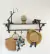 (SF) Perchero de hierro pintado oxido / 75x25x20 - comprar online