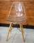 (JB) Silla eames transparente / 46 × 37 × 81