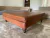 (TL) Mesa ratona de cuero / 122x122x40