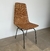 (SF) Ocho sillas de mimbre natural y hierro / 45x50x45
