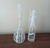 (JB) Florero antiguo de ceramica, dos de vidrio, de Bristol / diámetro 8 × 15/ diámetro 5 × 40/ 7 × 35 - comprar online