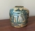 (JB) Florero antiguo de ceramica, dos de vidrio, de Bristol / diámetro 8 × 15/ diámetro 5 × 40/ 7 × 35