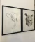 (MG) Dos cuadros Oso y Elefante de Tatiana Chomer / 49 x 64
