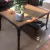 (MG) Mesa ratona hierro y rafia / 90 x 70 x 45 - comprar online