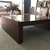 (ID) Mesa ratona de madera caoba / 100 x 100 x 33