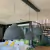 (SF) Tres lamparas colgantes de concreto color gris grafito / 35x40/ 40x40/ 50x40