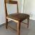 (DL) Escritorio con tapa de lino laqueado y silla de Las Marinas / 160x60x76 / 54x47x83 (42H/A) - comprar online