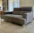 (GL) Sofá tapizado en jaquard gris, de Tienda Living. Extensible, con respaldo basculante y apoyacabezas reclinables / 200 x 100 x 97