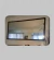 (JB) Espejo marco hierro / 164 × 80/6 mm espesor