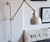 (MG) Lámparas de pared blanca y negra / 70 x 40 x 20 - comprar online