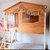 (JB) Cama doble casita con tobogán madera paraiso terminación hidrolaca / 250 × 128 × 240 (para colchon de 195 × 90) - comprar online