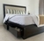 (FJ) Cama con seis cajones color madera oscura con colchón La Cardeuse (s/respaldo) / 170 x 210 x 40 - comprar online