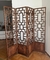 (ID) Biombo oriental de madera / 182 x 2,5 x 184