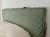 (LP) Respaldo tapizado en lienzo c/ funda de tusor verde. / 1,90 x 1,30 x 8
