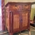 (TL) Mueble madera y caña / 75x50x90