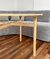 (GL) Mesa de comedor redonda en madera kiri / 109 x 77,5 - comprar online