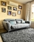 (GL) Sillón de Diseño Italiano con cabezal reclinable / 208 x 109 x 60