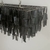 (SF) Lámpara colgante vidrio negro / 77x38x30 - comprar online