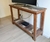 (JB) Consola madera rustica / 130 × 40 × 85