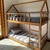 (TL) Cucheta de madera maciza / 200x98x200