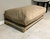 (JB) Cucha/cama para perro con funda pana lavable beige y gris / 80 × 40 × 24