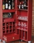 (SF) Nuevo Bar hidrolaqueado con ruedas / 50x35x130