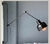 (MG) Dos lamparas negras de pared / 70 x 40 x 20