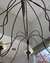 (MW) Araña de hierro color oxido / aprox 160 dx170 - The Stock Muebles