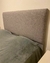 (ID) Respaldo de cama tapizado en lino / 165 x 8 x 138