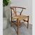 (TL) 4 sillas wishbone de teca. Nuevas / 53x57x76