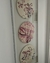(SF) Círculos Monoprint enmarcados en vidrio y madera (horizontal/ vertical) / 57x143