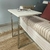 (TL) Mesa de arrime con tapa de silestone / 48x47x68