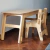 (FJ) Mesa y silla de encastre / Mesa 80 x 50 x 50 / silla 35 x 29 x 30 - comprar online