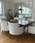 (MG) PRECIO NUEVO Mesa de comedor lustrada / 120 x 230 x 75