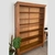 (JB) Bibloteca madera roble maciza / 132 × 31 × 190