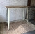 (MG) Barra/ mesa alta de madera y hierro / 120 x 60 x 107 alto