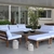 (MW) Mesa ratona de madera lapacho p exterior / 187x173x42