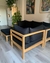 (SF) Sillón modulado y mesa ratona / 215x83x34 /84x83x34 - comprar online