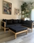 (SF) Sillón modulado y mesa ratona / 215x83x34 /84x83x34