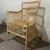(TL) Sillon de rattan varillados rectos. Nuevo / 56x56x95